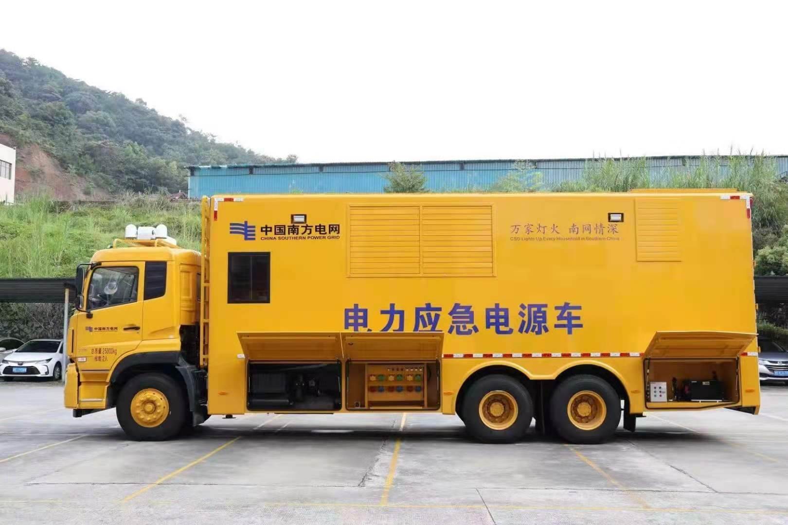 长海安康大型柴油发电机发电车UPS电源出租租赁